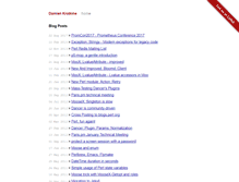 Tablet Screenshot of damien.krotkine.com